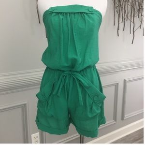 BCBG Emerald Green Romper
